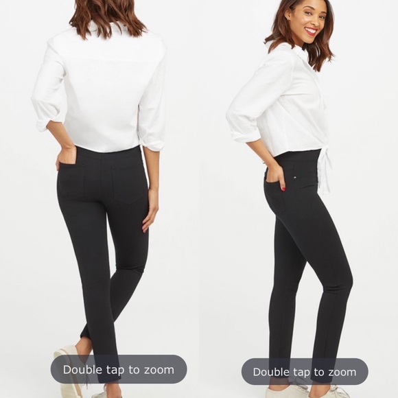 SPANX Pants - SPANX The Perfect Black Pant Ankle 4-Pocket NWOT